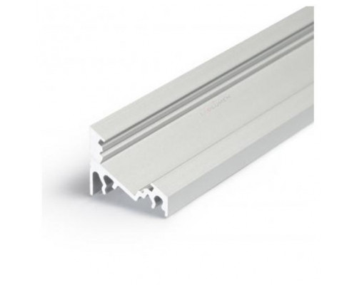 Profil LED de colț CORNER 10, aluminiu anodizat, lungime 2m