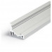 Profil LED de colț CORNER 10, aluminiu anodizat, lungime 2m