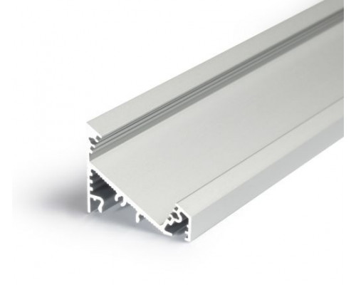 Profil LED de colț CORNER 14, aluminiu anodizat, lungime 2m