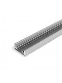 Profil LED de pardoseală FLOOR8, aluminiu anodizat, lungime 2m