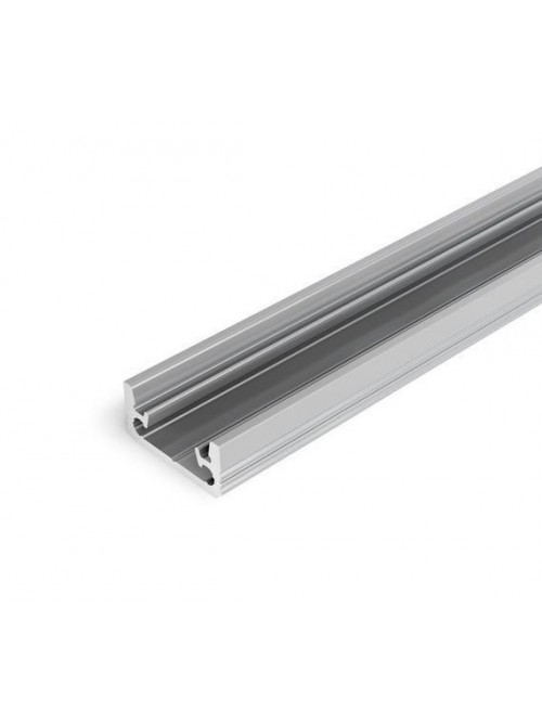 Profil LED de pardoseală FLOOR8, aluminiu anodizat, lungime 2m