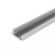 Profil LED de pardoseală FLOOR8, aluminiu anodizat, lungime 2m