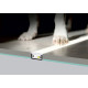 Profil LED de pardoseală FLOOR8, aluminiu anodizat, lungime 2m