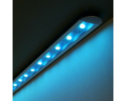 Profil LED încastrat BEGTIN 12, aluminiu anodizat, lungime 2m