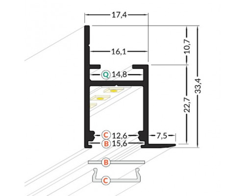 Cablu electric AVVG 2x6mm² (E)