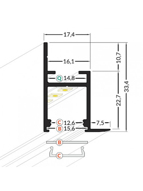 Cablu electric AVVG 2x6mm² (E)