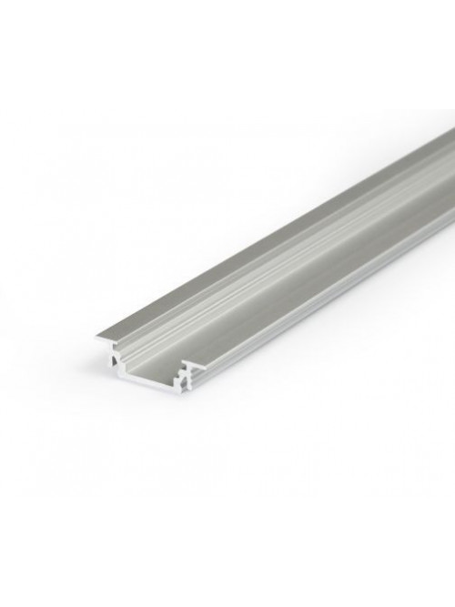 Profil LED încastrat GROOVE10, aluminiu anodizat, lungime 2m