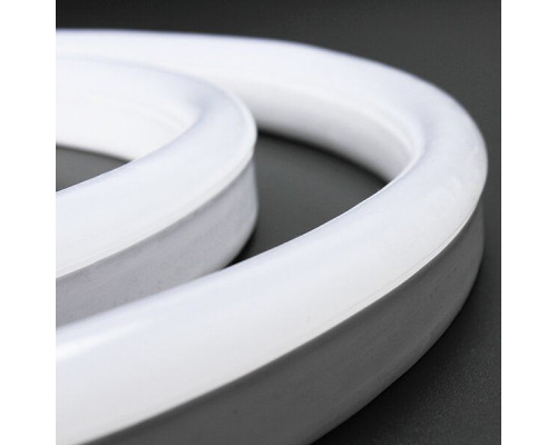 LED neon PROLUM™ Round D15, IP68, 220V, Seria „RN”, Alb, PRO