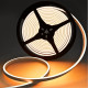 Светодиодный неон PROLUM™ 4x10, IP68, 12V, Series "LT", Тепло-Белый, PRO