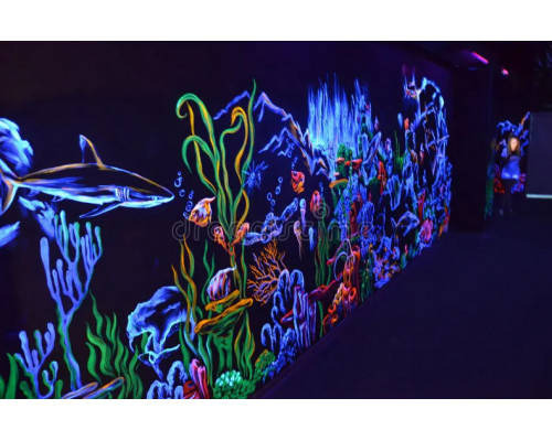 Светящаяся краска, флуоресцентная краска, люминесцентная краска, люминофор