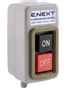 Кнопочный пост металлический e.mb.stand.xal.06a 3 фазы, 6А, On-Off