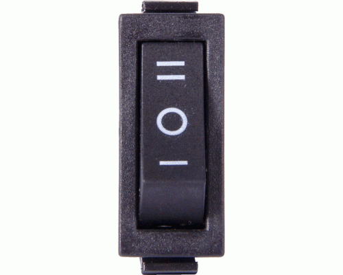 Переключатель клавишный e.switch.key.05, 3 pin, 1-0-2