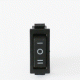 Переключатель клавишный e.switch.key.05, 3 pin, 1-0-2