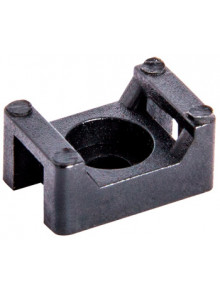 Основа под хомут кабельный e.cta.stand.15.10.black(15x10 H-7mm, d=3mm