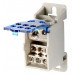 Блок распределительный e.sn.pro.125 на DIN -рейку, 125А (вход 1*10,,,35, 1*6...16 кв.мм/выход 6*2,5...16 кв.мм)