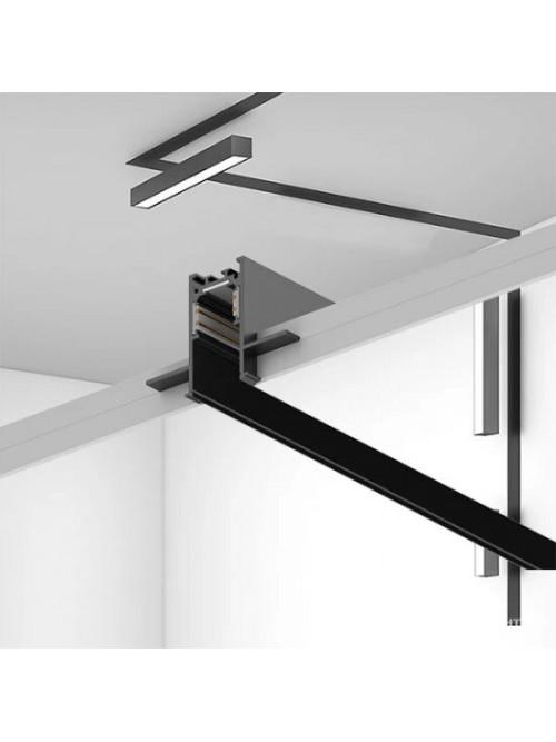 Track sina magnetica incastrata 2M 48VDC 26mm neagra