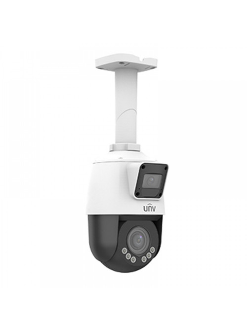IP камера Speed Dome Uniview IPC9312LFW-AF28-2X4, 2MP+2MP, Ultra 265, 2.8-12mm, PTZ, IR50m, Mic, Speaker, MicroSD, POE, IP66