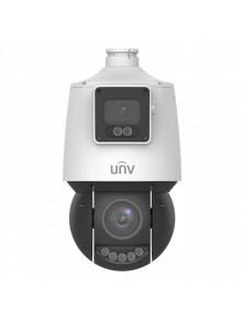 IP камера Speed Dome Uniview IPC94144SFW-X25-F40C, 4MP+4MP, Ultra 265, 4.8-120mm, PTZ, IR100m, Speaker, MicroSD, POE, IP66