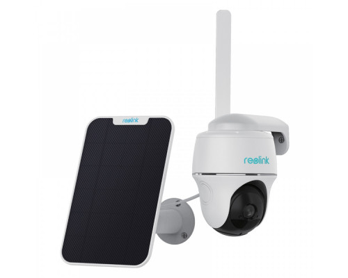 IP камера Speed Dome Reolink Go PT, 2MP, H.264, PTZ, IR10m, PIR10m, 6x Digital Zoom, Mic, Speaker, MicroSD, 4G LTE, Solar Panel, Baterry, IP64