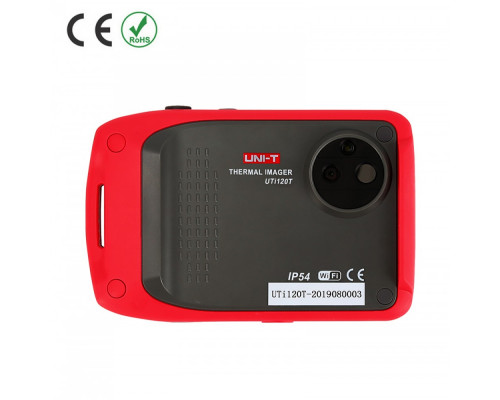 Тепловизор Uni-T UTi120T, LCD, 20-400℃, MicroSD Card, Battery, WiFi, MicroUSB, IP54