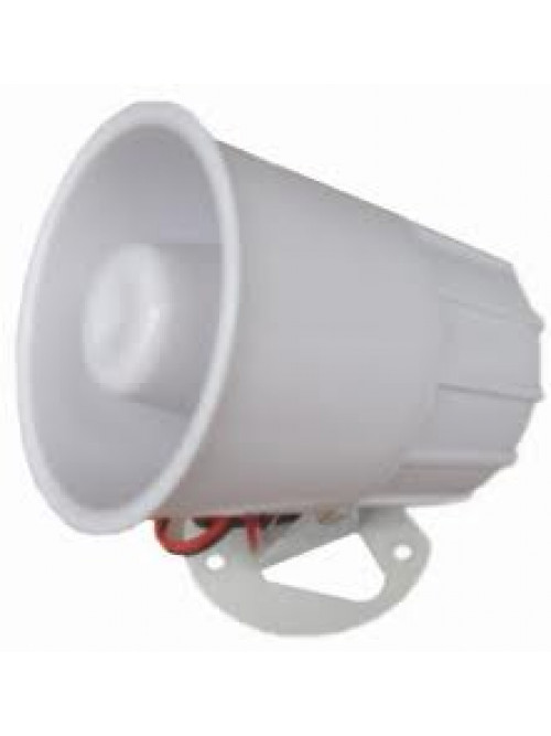 AU-41 W Sirena dinamica cu horn. Putere: 15W. Culoare: Alb