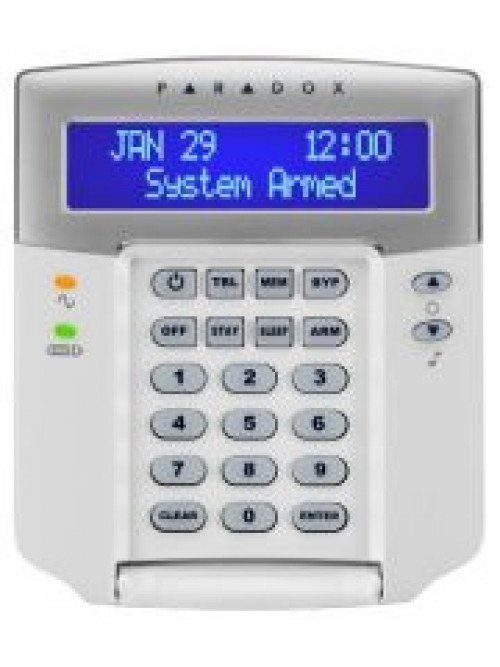 K32LCD+ Tastatura LCD cu 32 zone pe doua partiţii [EN]