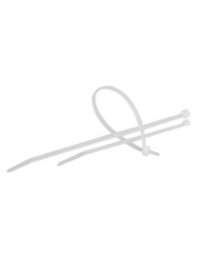 Colier din plastic. Dimensiuni: 4,8x300mm Culoare: Alb, ambalaj 100 buc.
