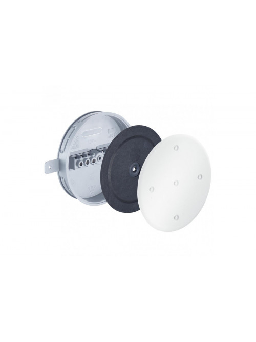 In-plaster junction box for flat multi-lead wiring (NYIF), with terminal block, 5 poles