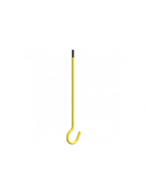 Light hook with thread M5, shaft length 105 mm