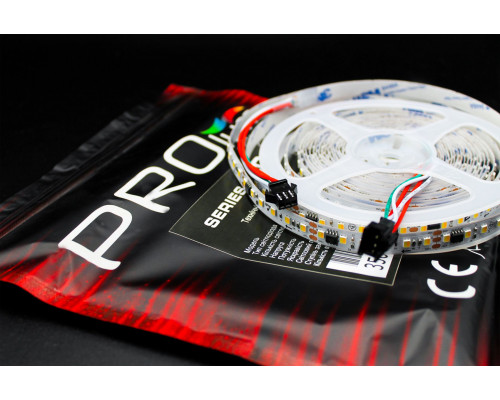 Светодиодная LED лента PROLUM™ RUN 24V; 2835\120; IP20; Series "SMART", Белый+Тепло-Белый (2700-6500K)