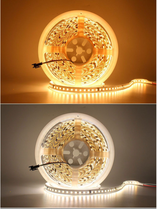 Светодиодная LED лента PROLUM™ RUN 24V; 2835\120; IP20; Series "SMART", Белый+Тепло-Белый (2700-6500K)