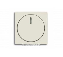 Светорегулятор 1-10В для люминесцентных ламп, цвет Шале(белый), ABB Basic 55