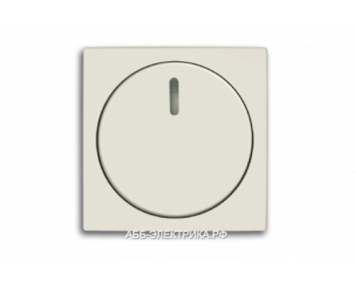 Светорегулятор 1-10В для люминесцентных ламп, цвет Шале(белый), ABB Basic 55