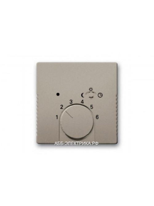 Терморегулятор теплого пола, цвет Шампань, ABB Basic 55