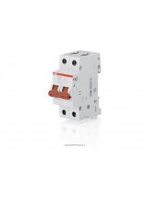 ABB SD202 Рубильник 2P 40A рычаг крас.