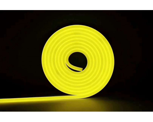 LED neon PROLUM™ 6x12, IP68, 12V, Seria „GT”, Galben, PRO