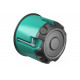 Clean room one-gang junction box with peripheral sealing lip, depth 62 mm