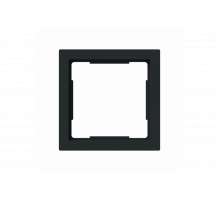 Busch-Jaeger – 1747 BSI-45M Intermediate Ring for cover plates Busch-Balance® SI black matt - Busch-art linear