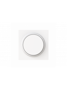 Cover plate None for Dimmer Turn button with Neon lamp studio white matt - Busch-art linear