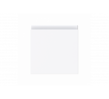 Busch-Jaeger – 2518-WD-44G Intermediate Ring with Hinged Lid for cover plates Busch-Balance® SI 1 gang with Sealing Ring studio white - Busch-art linear