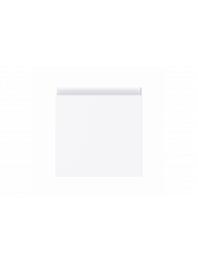 Busch-Jaeger – 2518-WD-44G Intermediate Ring with Hinged Lid for cover plates Busch-Balance® SI 1 gang with Sealing Ring studio white - Busch-art linear