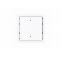 Rocker for Switch/push button Single rocker studio white - Busch-art linear