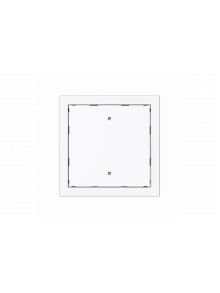 Rocker for Switch/push button Single rocker studio white - Busch-art linear