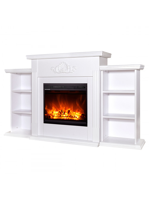 Каминокомплект Sofia plus & Lorance color, 1000x1800x320 мм, 1500W, 3 цвета пламени, 2 мощности обогрева, 5 режимов интенсивности пламени