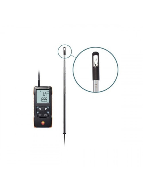 testo 425 - Digital hot wire anemometer with App connection