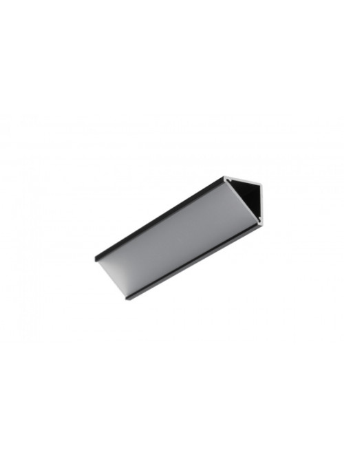 профиль LED CABI12 DUO E 3000 чёрный анодированный в упаковке