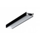 профиль LED SURFACE10.v2 BC/U 2000 чёрный анодированный в упаковке