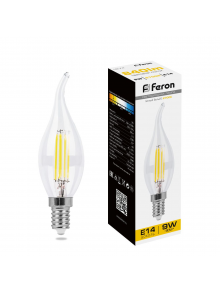 FN LB-74, C37, E-14, 9W/2700K свеча на ветру