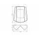 Corner angle theLuxa S BK