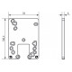 Adapter plate LUNA star